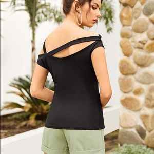 Black shein top!